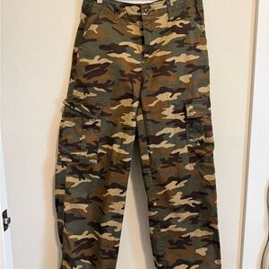 Levi's Camouflage Straight Leg Pants